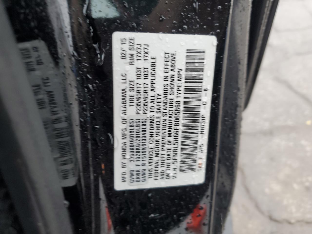 2015 Honda Odyssey - Image 13