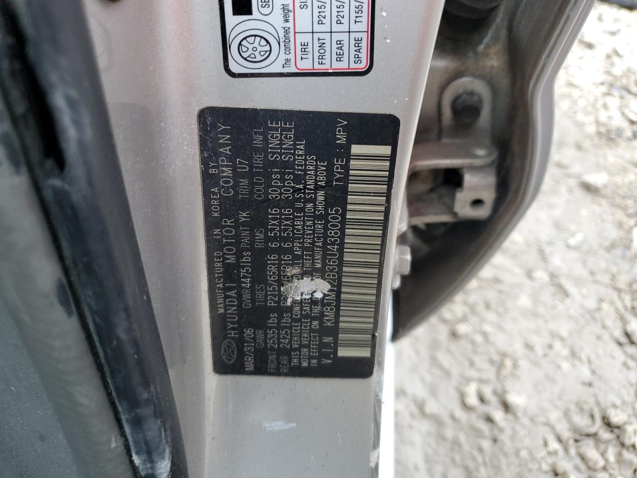 2006 Hyundai Tucson - Image 13