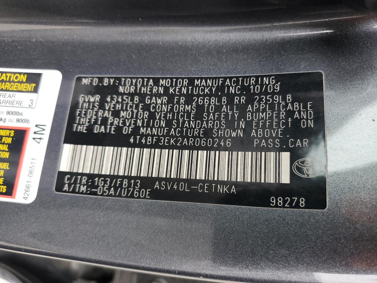 2010 Toyota Camry - Image 14