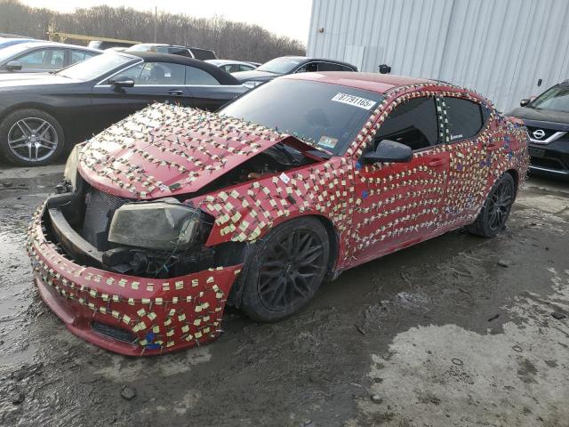  DODGE AVENGER 2012 Червоний