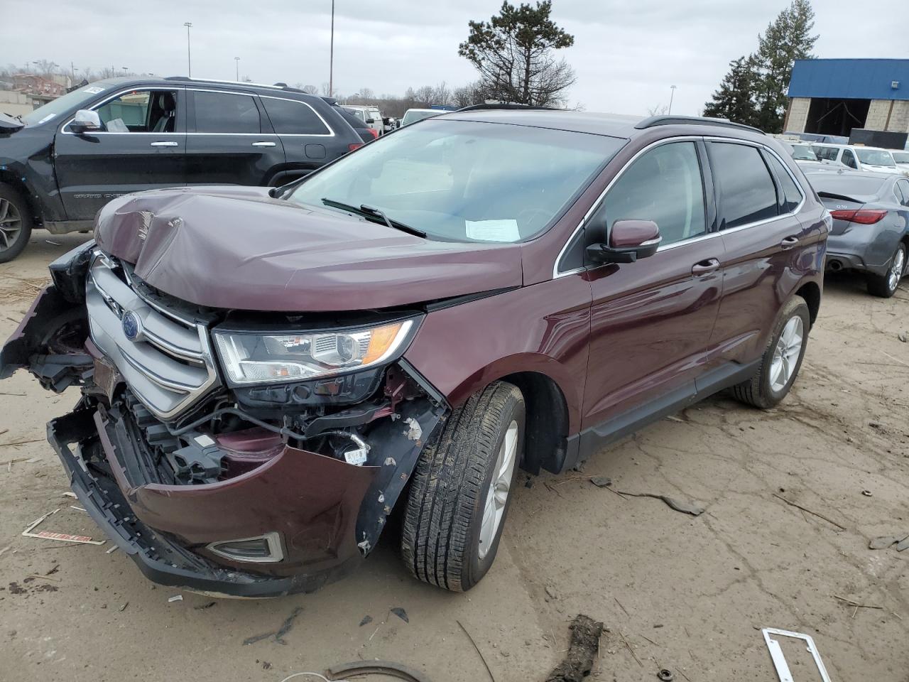 VIN 2FMPK4J98HBC30811 2017 FORD EDGE no.1