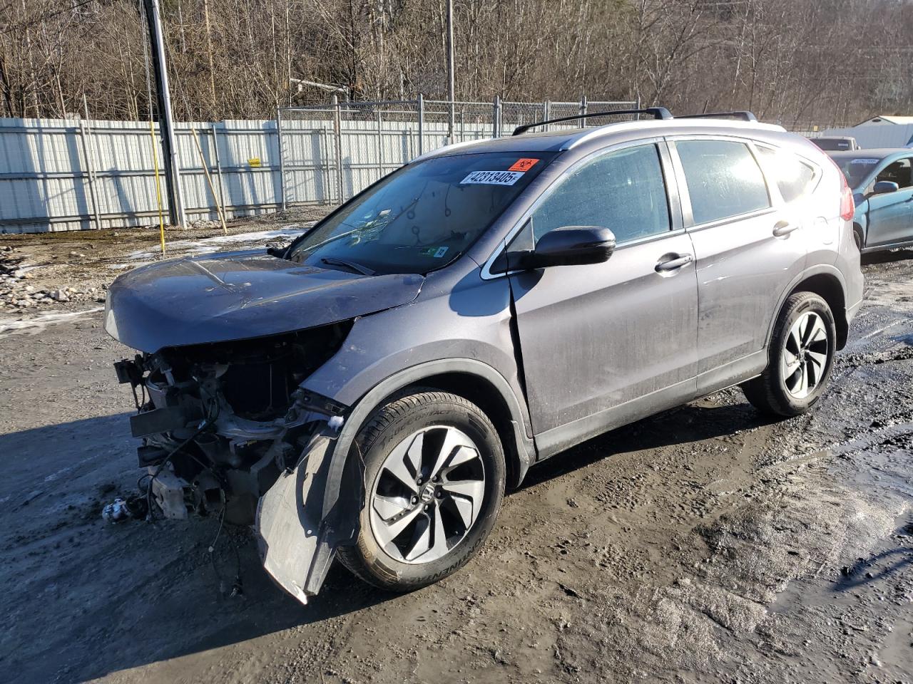 2015 Honda Cr-V Touring იყიდება Hurricane-ში, WV - Front End