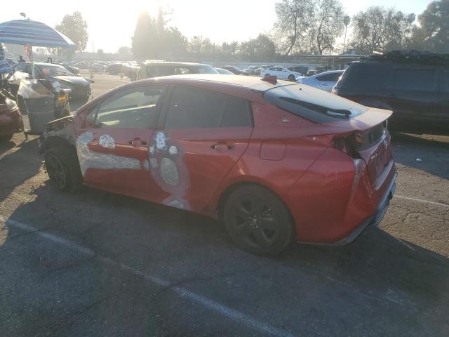 Hatchbacks TOYOTA PRIUS 2017 Czerwony