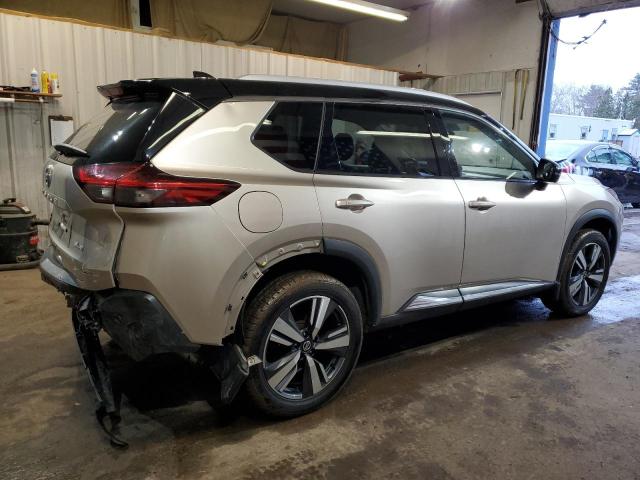  NISSAN ROGUE 2021 Золотой