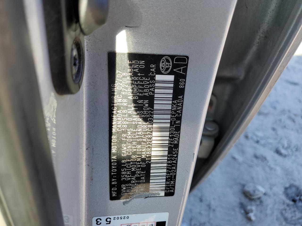 2007 Toyota Corolla - Image 12