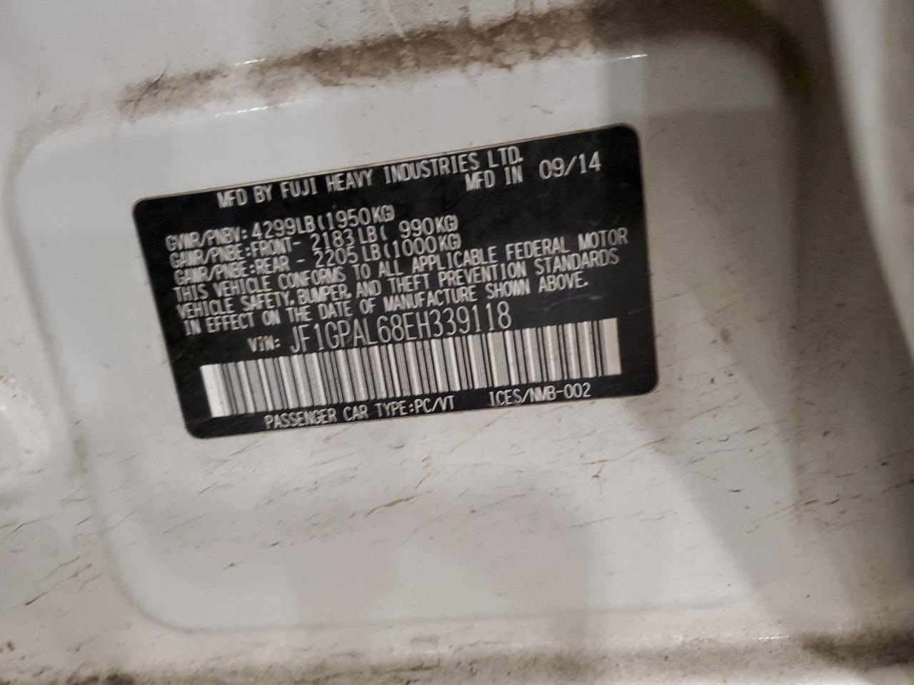 2014 Subaru Impreza - Image 14