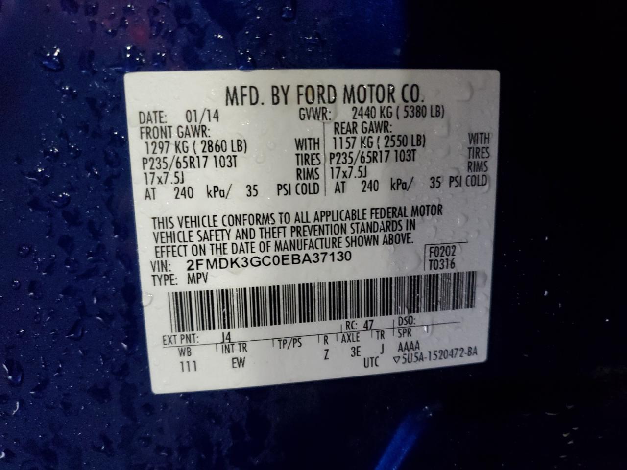 2014 Ford Edge - Image 15