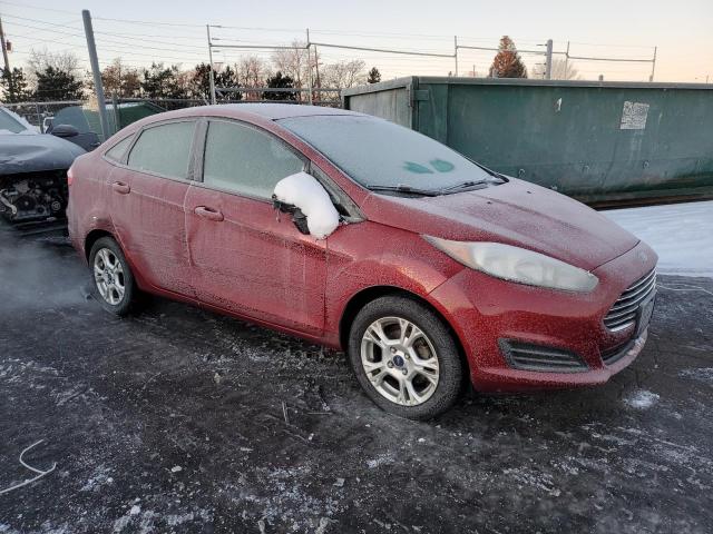  FORD FIESTA 2015 Бордовый