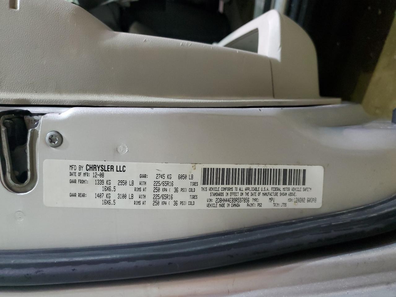 2009 Dodge Caravan - Image 13