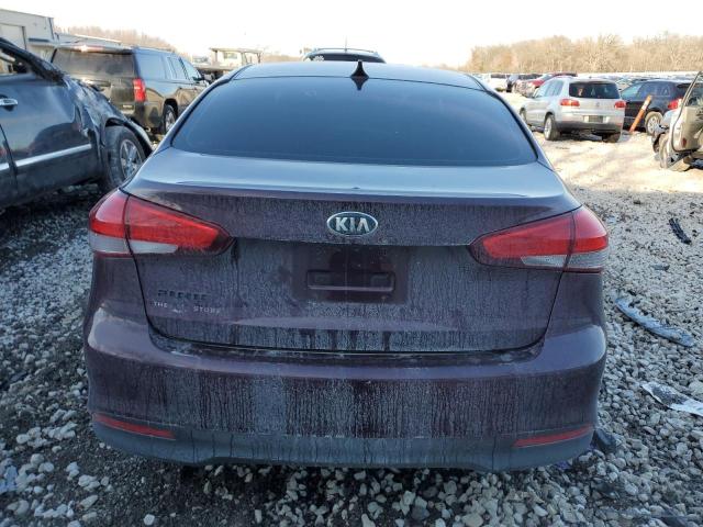  KIA FORTE 2017 Бургунди