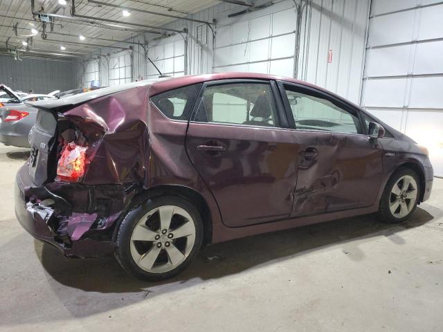 Hatchbacks TOYOTA PRIUS 2013 Fioletowy