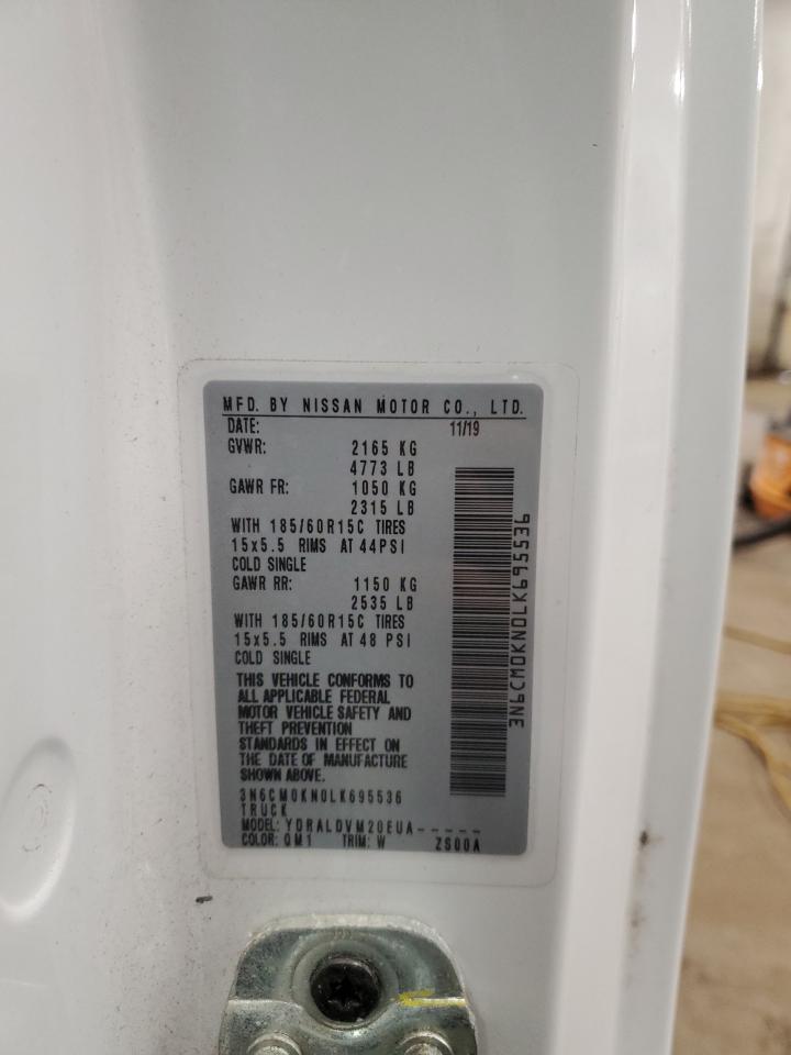 3N6CM0KN0LK695536 NISSAN NV 2020