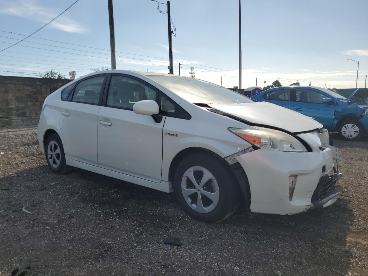 VIN JTDKN3DU8E1834334 2014 TOYOTA PRIUS no.4