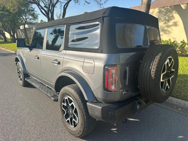  FORD BRONCO 2023 Сharcoal