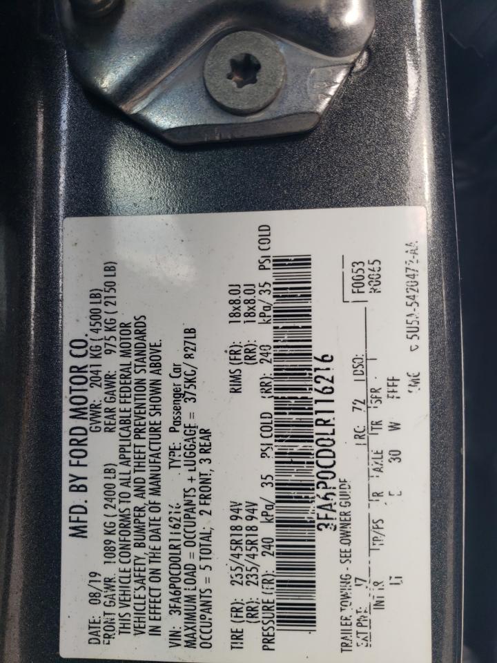 2020 Ford Fusion - Image 12