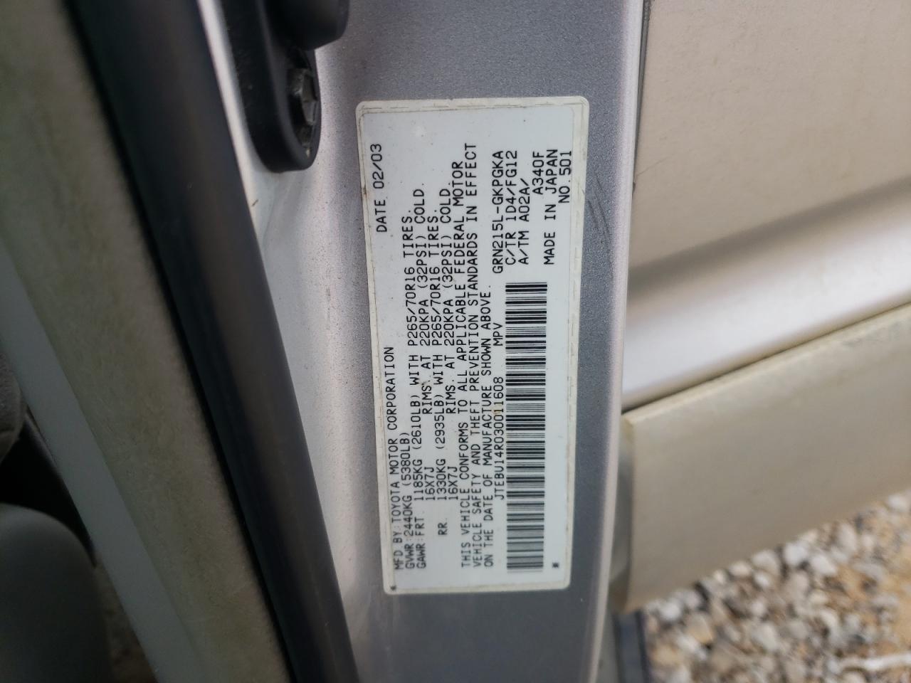 2003 Toyota 4Runner - Image 15