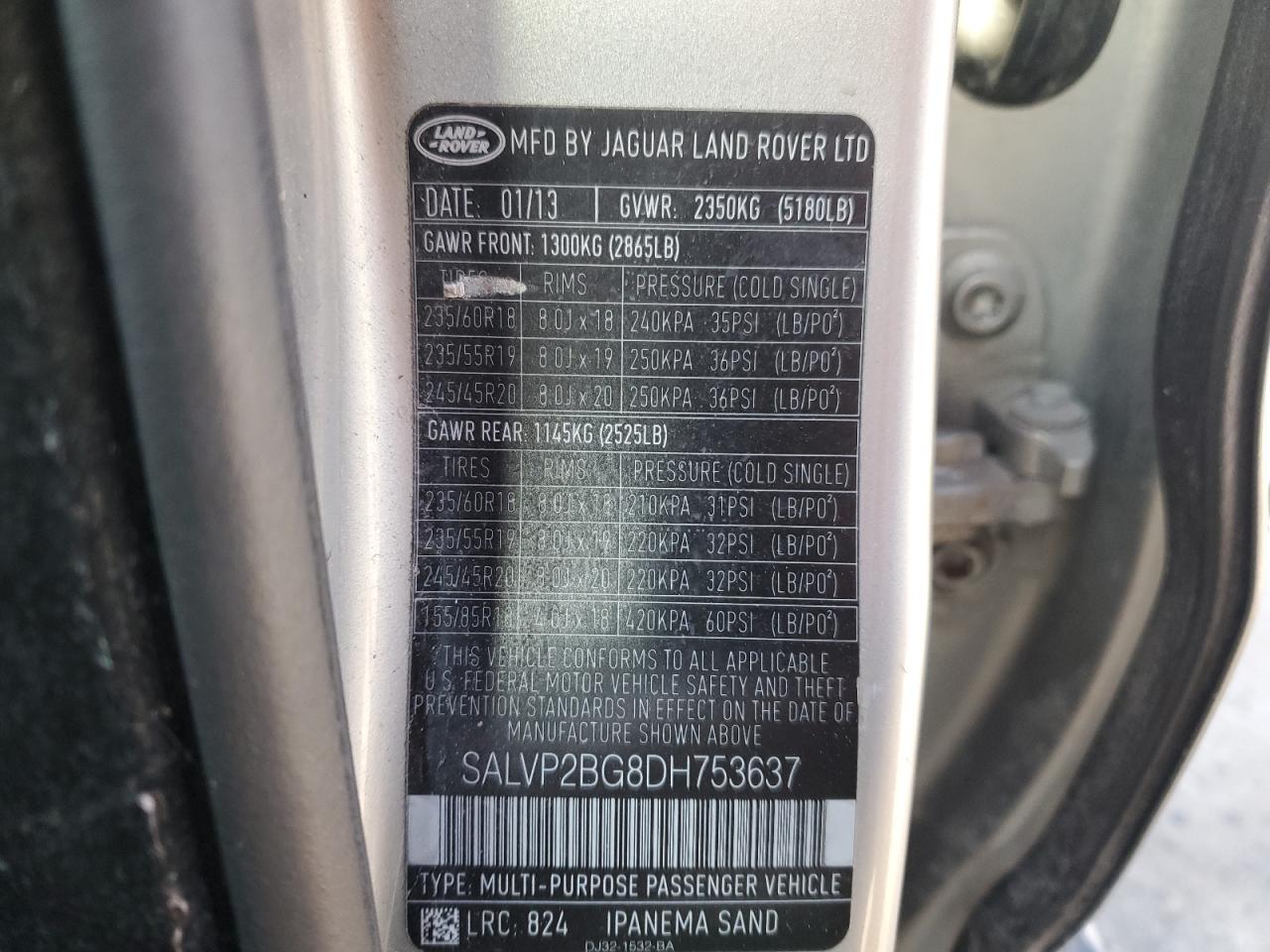 2013 Land Rover Range Rover - Image 14