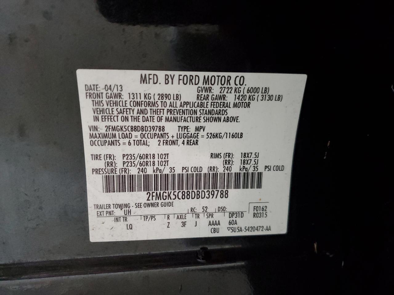 2013 Ford Flex - Image 14
