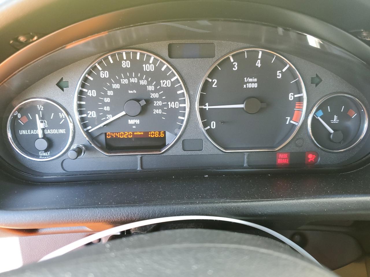 2000 BMW Z3 2.8 VIN: 4USCH3343YLF43629 Lot: 88303095