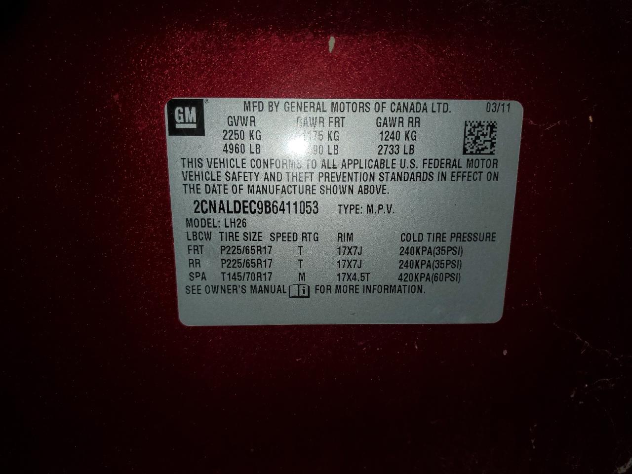 2011 Chevrolet Equinox - Image 13