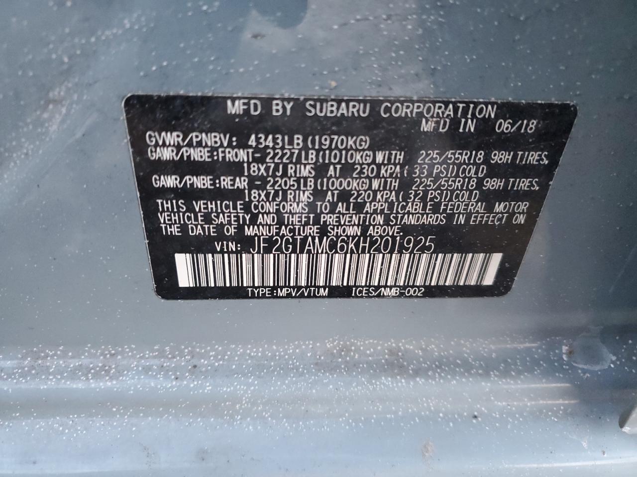 2019 Subaru XV - Image 12