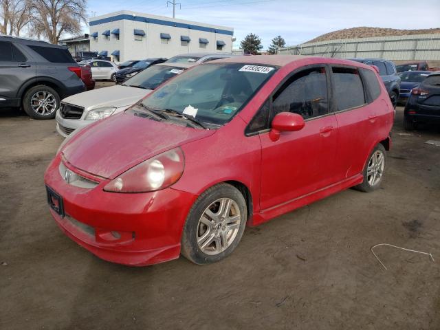 2008 Honda Fit Sport للبيع في Albuquerque، NM - Rear End