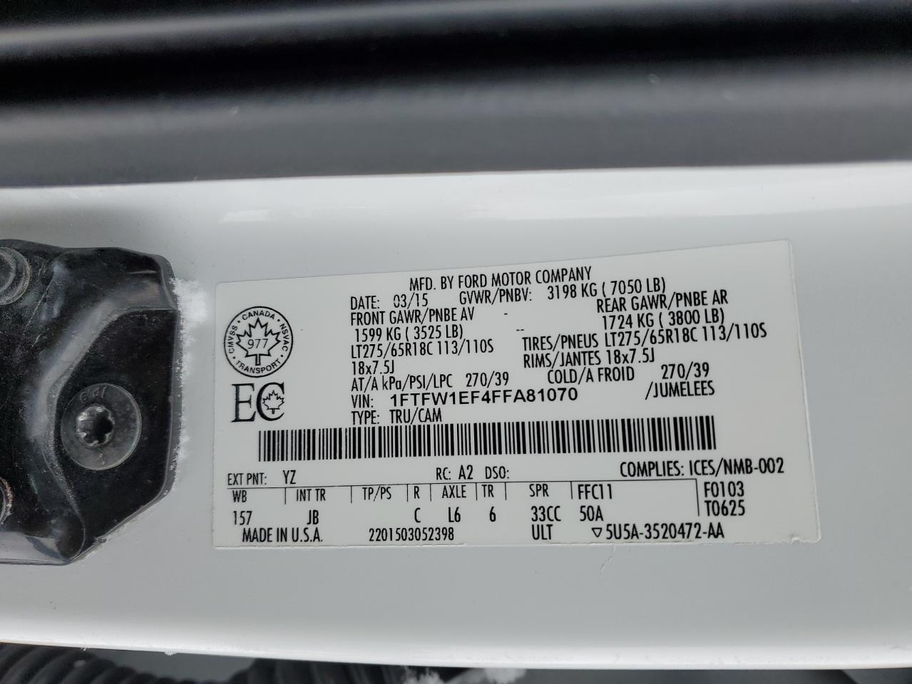 2015 Ford F-150 - Image 12