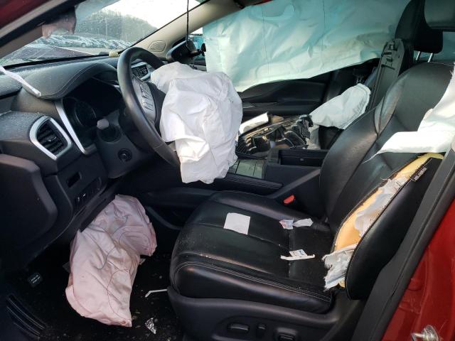  NISSAN MURANO 2016 Burgundy