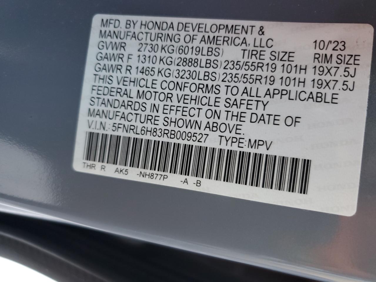 2024 Honda Odyssey - Image 14