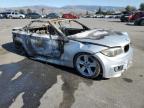 2008 Bmw 135 I за продажба в San Martin, CA - Burn