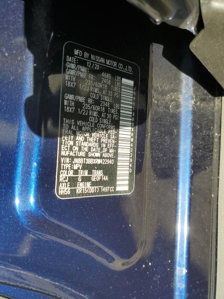 JN8BT3BBXRW422940 NISSAN ROGUE 2024