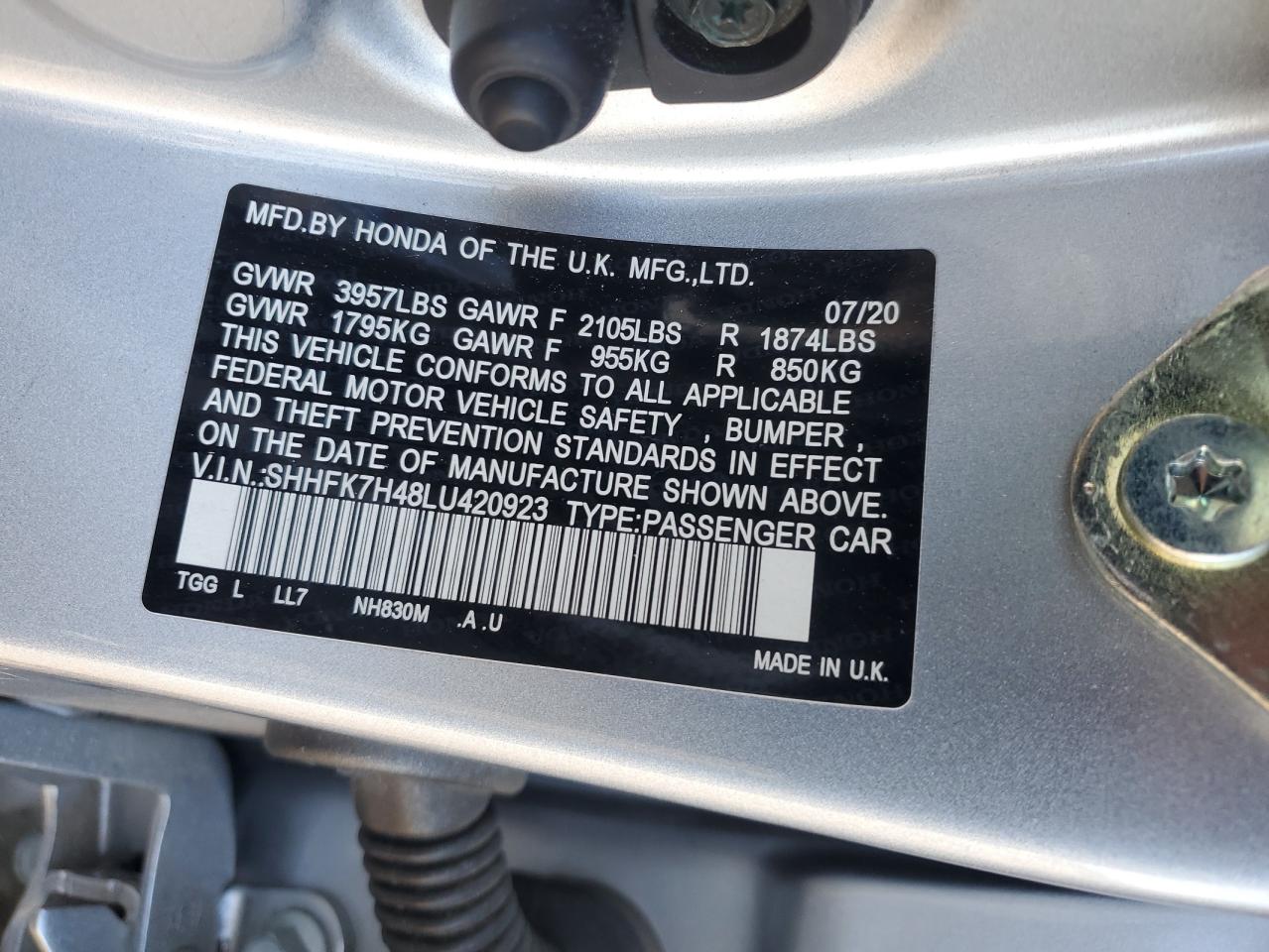 2020 Honda Civic - Image 14