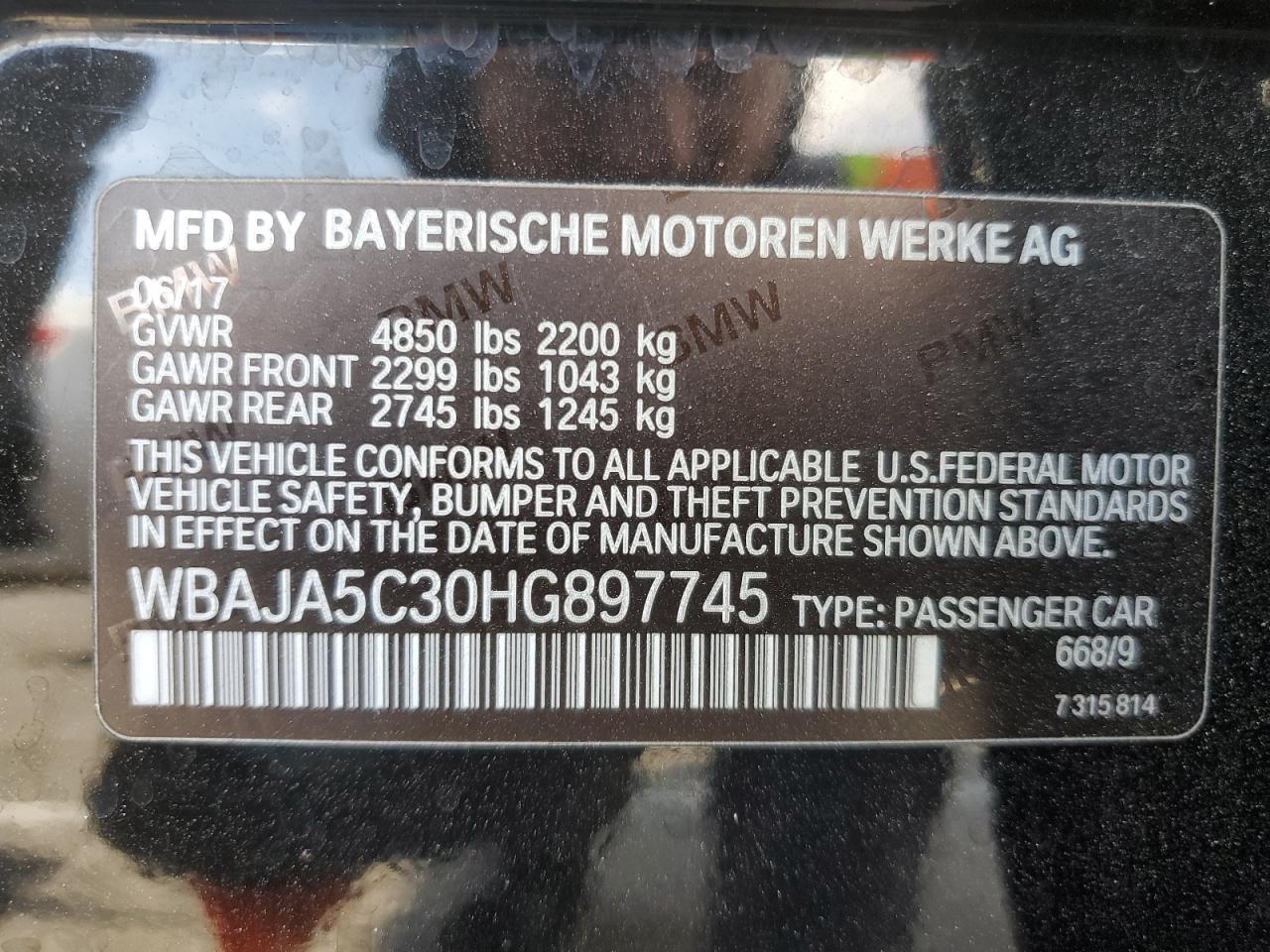 2017 BMW 5er - Image 13