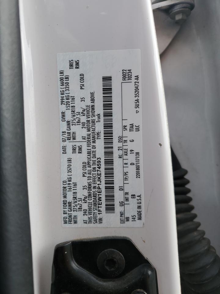 1FTEW1EP1JKE74593 FORD F-150 2018