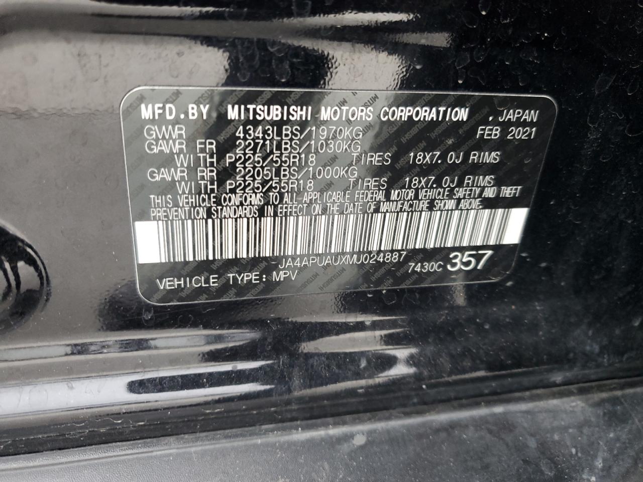 2021 Mitsubishi Outlander - Image 12