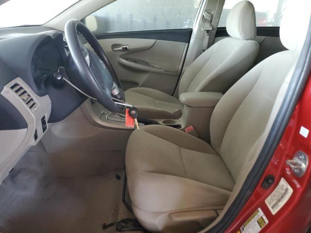  TOYOTA COROLLA 2013 Красный