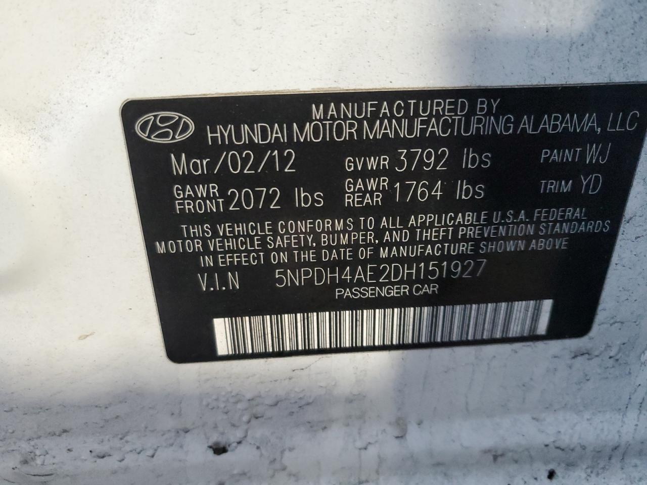 2013 Hyundai Elantra - Image 12