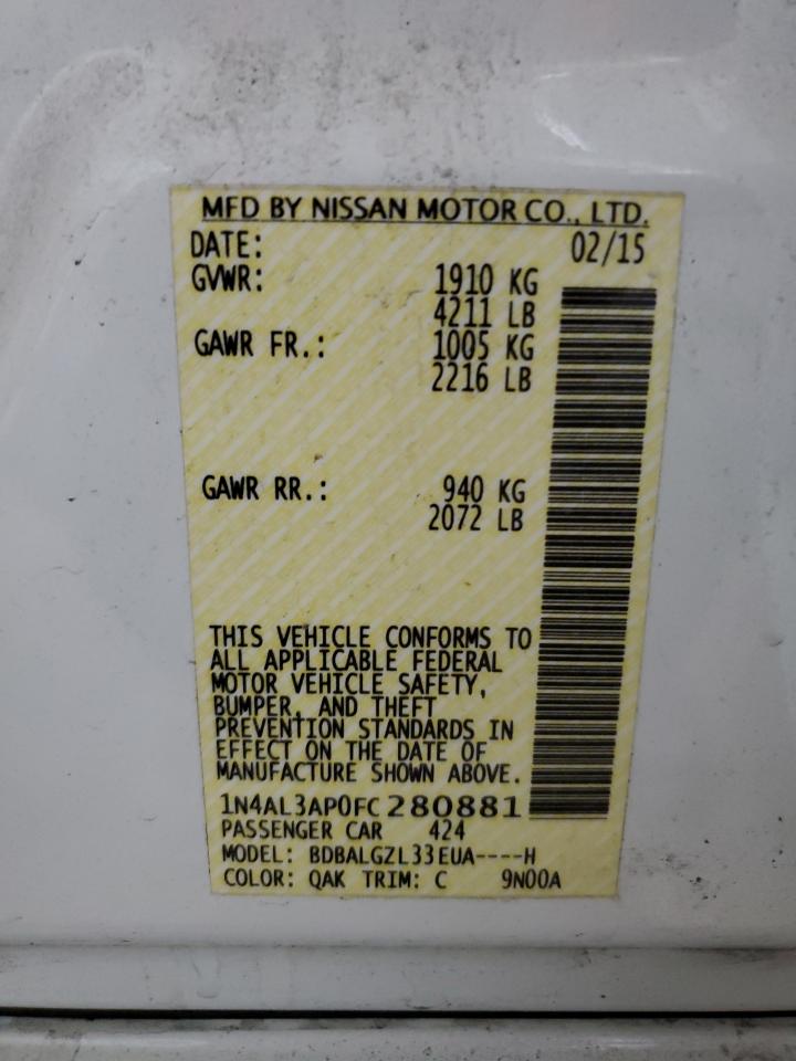 2015 Nissan Altima - Image 14