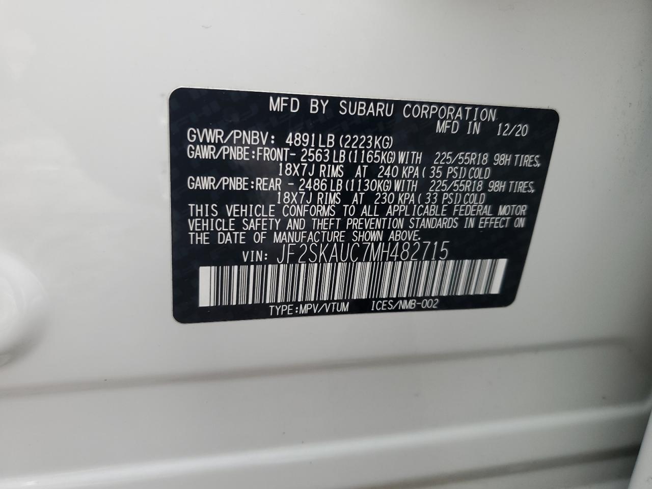 2021 Subaru Forester - Image 13