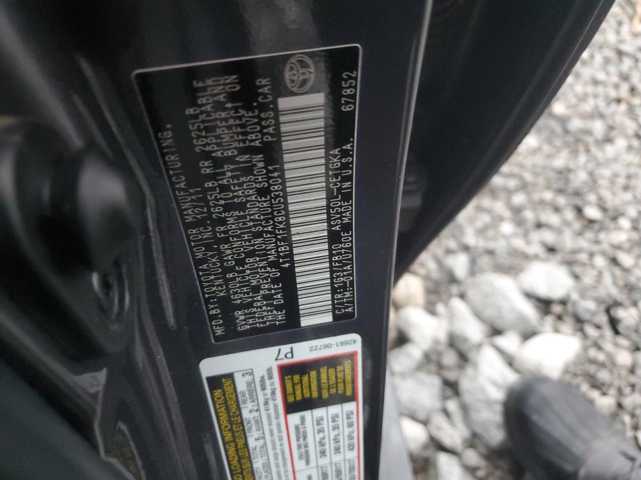 2012 Toyota Camry - Image 14