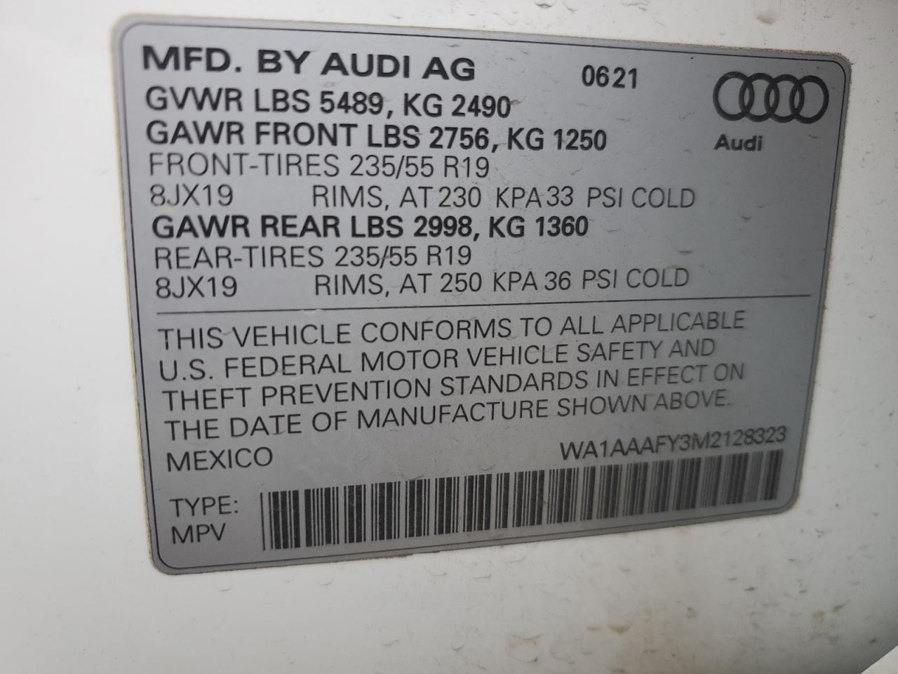 2021 Audi Q5 - Image 15