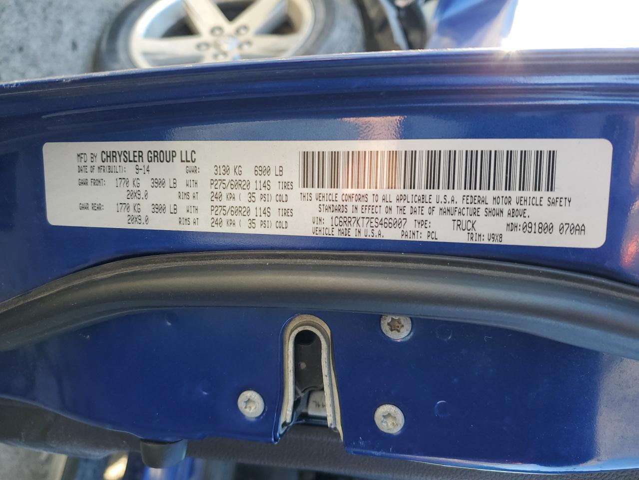 2014 RAM 1500 - Image 12