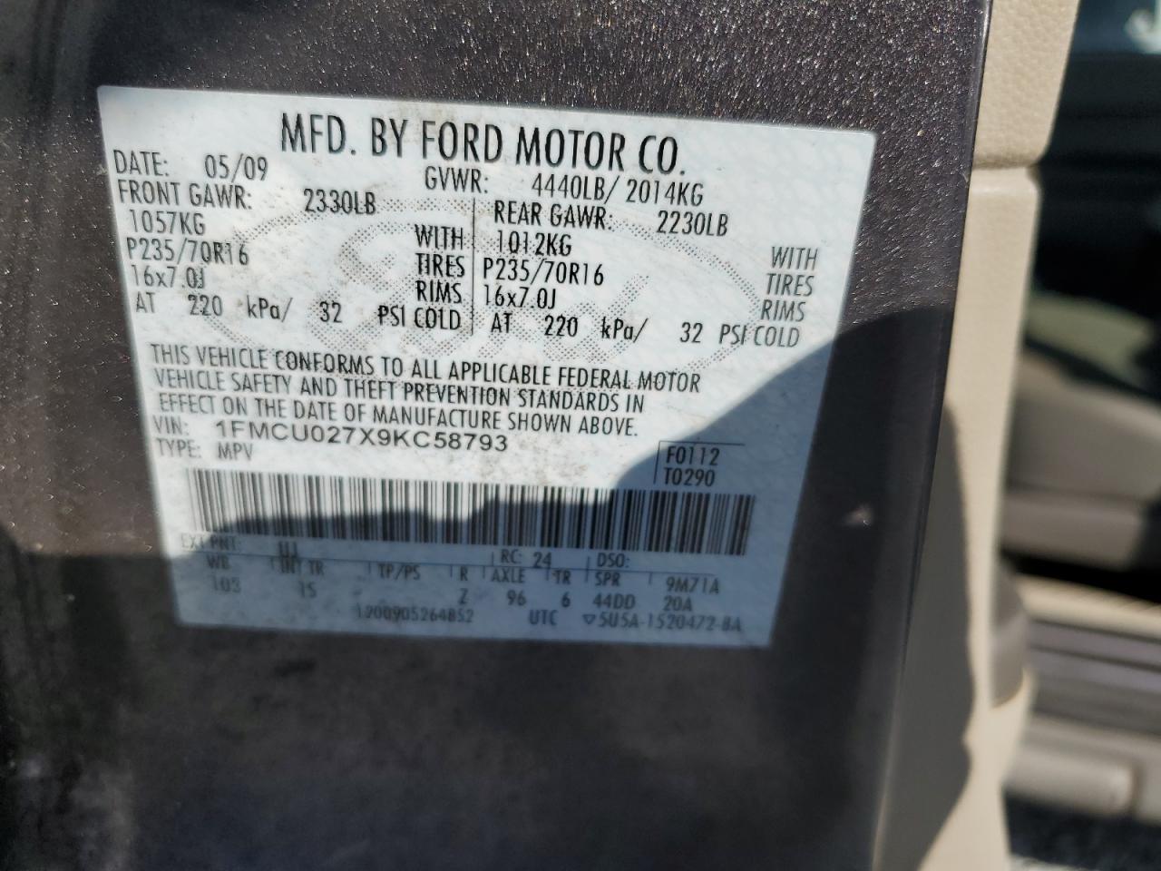 2009 Ford Escape - Image 13