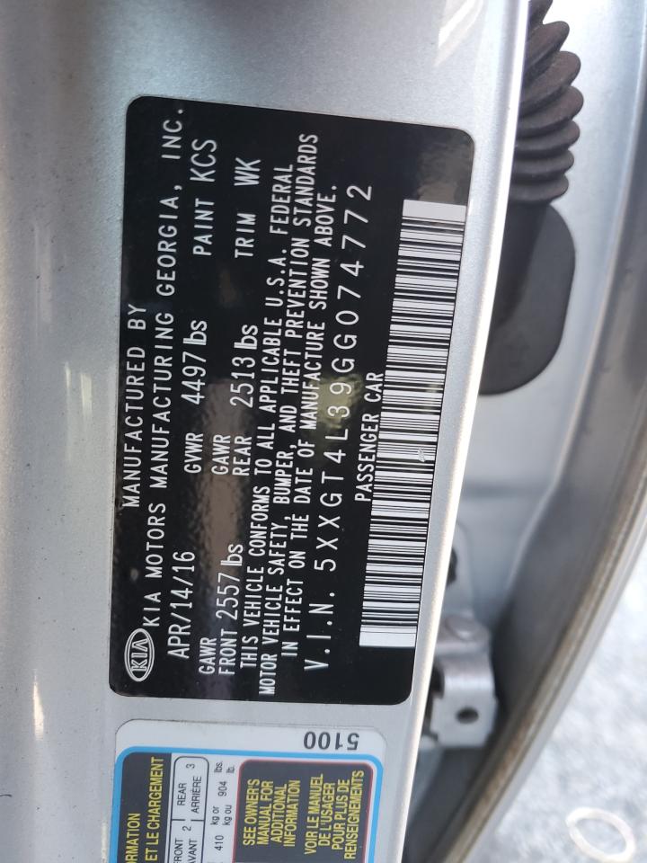 2016 Kia Optima - Image 12