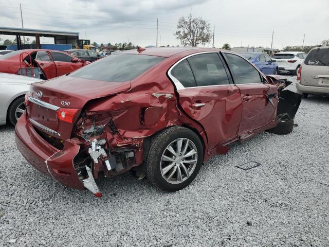  INFINITI Q50 2016 Czerwony