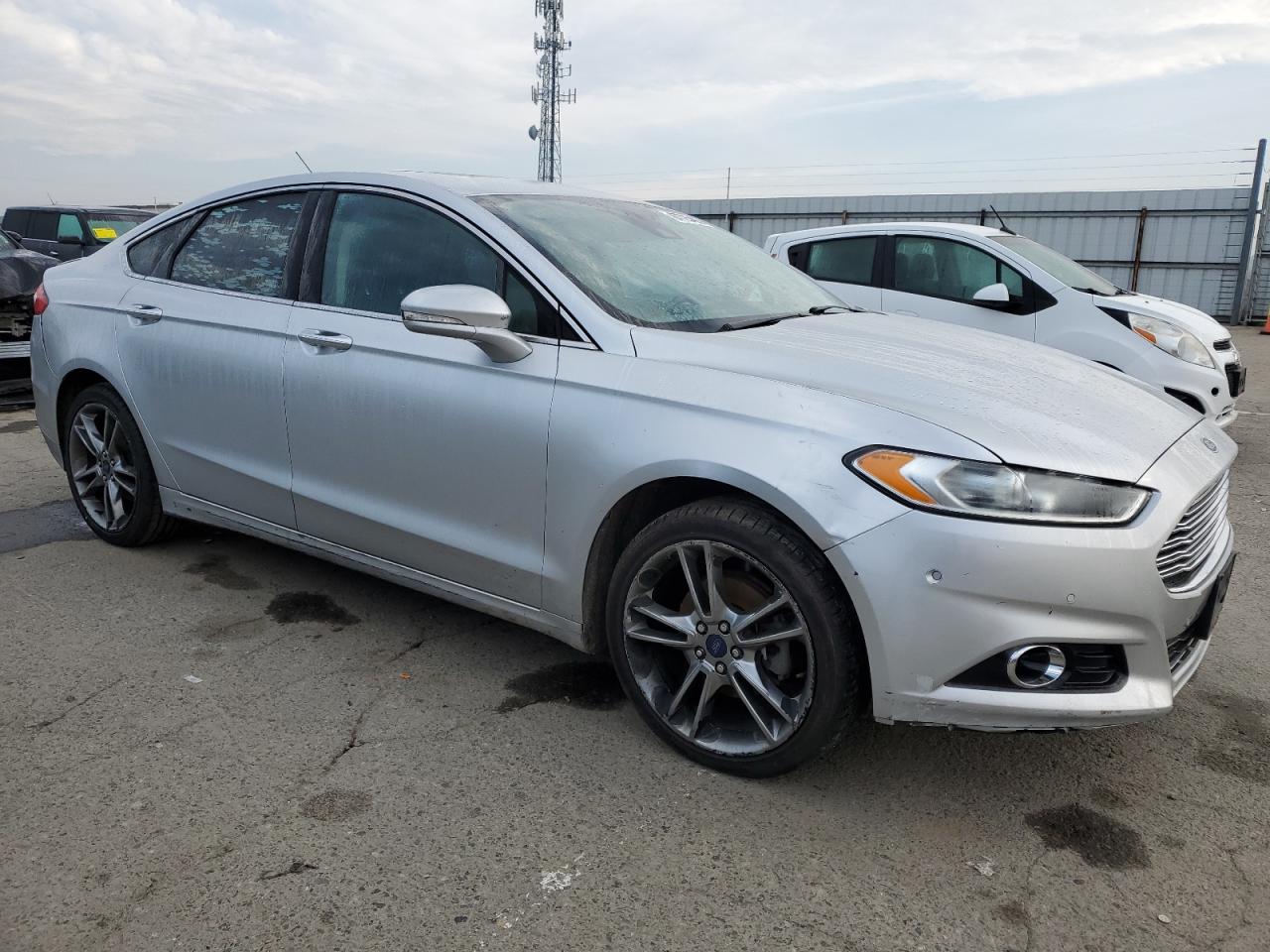 VIN 3FA6P0K93ER357476 2014 FORD FUSION no.4