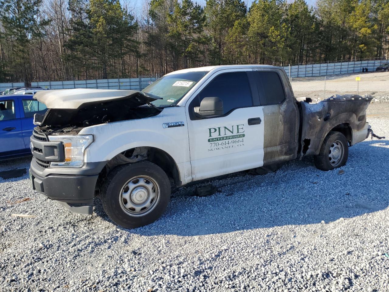 2018 Ford F150 Super Cab en Venta en Gainesville, GA - Burn