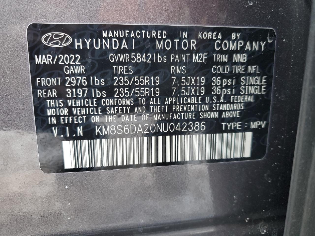 2022 Hyundai Santa Fe - Image 12