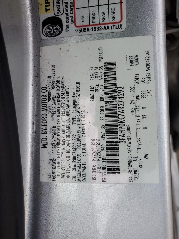2010 Ford Fusion - Image 12