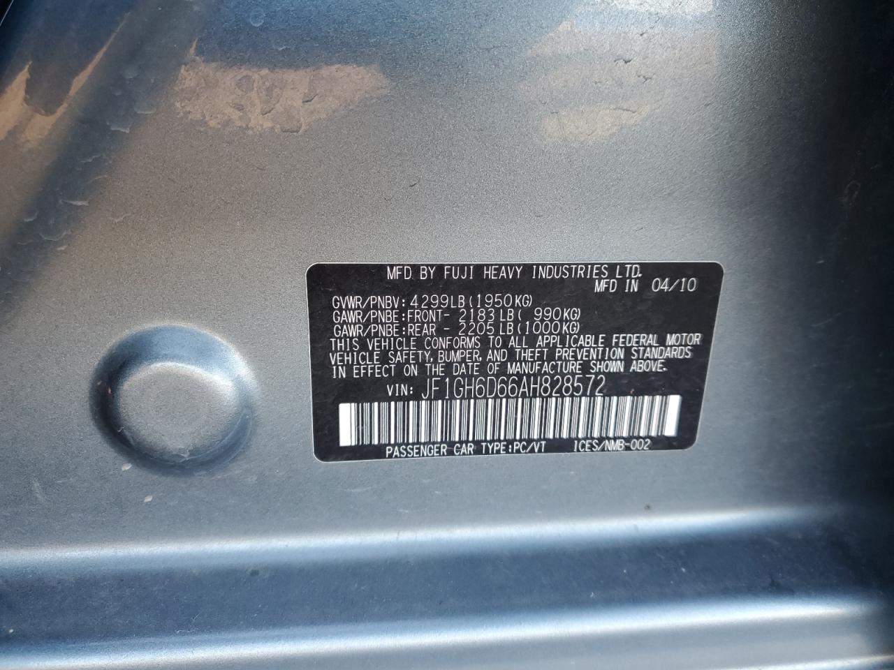 2010 Subaru Impreza - Image 12